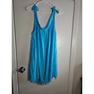 BLEU ROD BEATTIE Gypset off the shoulder dress Size Large